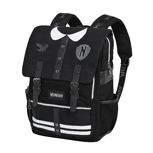 Produktbild: Wednesday Varsity-Oxford Rucksack, Schwarz