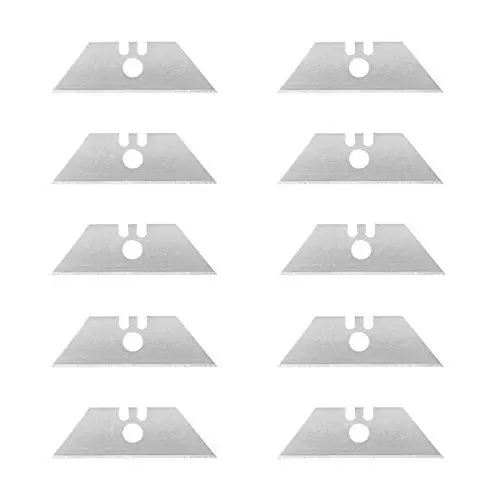 Produktbild: Wedo 7882 Cutter Ersatzklingen Trapez (für Linkshänder, 61 x 19 mm)10 Stück, silber