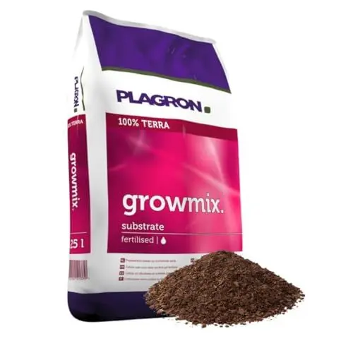 Produktbild: Weedness Plagron Growmix 50 Liter mit Perlite - Blumenerde Grow Balkon-Pflanzen Pflanzerde Gartenerde Tomatenerde
