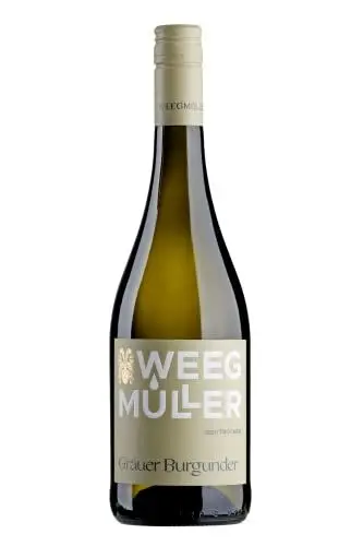 Produktbild: WEEGMÜLLER Grauer Burgunder Trocken | Deutscher Qualitätswein aus der Pfalz |Premium Weißwein trocken| 2021 | 12,5% vol. | 1 x 0,75 Liter