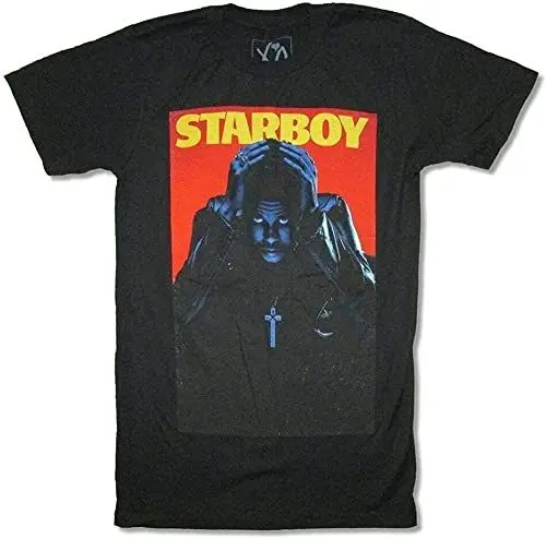 Produktbild: Weeknd Starboy Mens Black T Shirt New Adult XO Merch T-Shirts & Hemden(XX-Large)