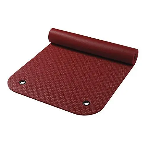 Produktbild: Wehncke Uni Gymnastikmatten Mit Ösen, rot, 180 x 100 x 0.8 cm, 24911