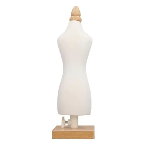 Produktbild: Pssopp Weibliche Schaufensterpuppen Torso Schneiderpuppe für Schaufensterpuppenkörper Schaufensterpuppenständer, Schaufensterpuppenkörper Weiblicher Schaufensterpuppentorso (Stil 1)