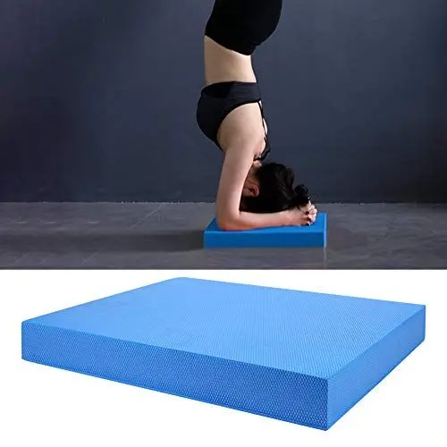 Produktbild: Weiches Yoga-Balance, Training, Gepolstertes Taillen-Bauch-Balance-Pad, Kissen, Übung, Fitnessmatte, Ausrüstung, Blau (Blau)