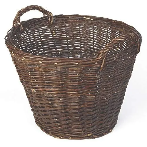 Produktbild: Weidenprofi Weidenkorb, Erntekorb aus Weide, rund mit Henkel, ca. Ø 45 cm x 30 cm hoch