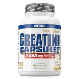 Produktbild: WEIDER Creatine Capsules - Creapure Kreatin Monohydrat 100 Kapseln, Krafttraining , 100 Stück (1er Pack)