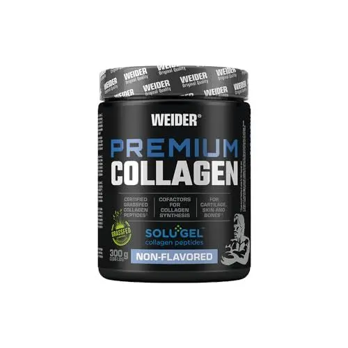 Produktbild: Weider Premium Kollagen Pulver - Kollagenpeptide, Vitamin C, Glycin & Taurin - 300g - Geschmacksneutral