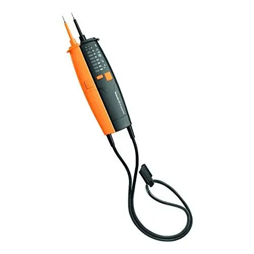 Produktbild: Weidmüller Spannungsprüfer VT Combi Pro (mit zuschaltbarer Last, Spannungsanzeige 12 – 690 V AC/DC, Messgerät mit LED-Anzeige, Prüfspitzenerweiterung /-verkürzung, zweipolig) 480076