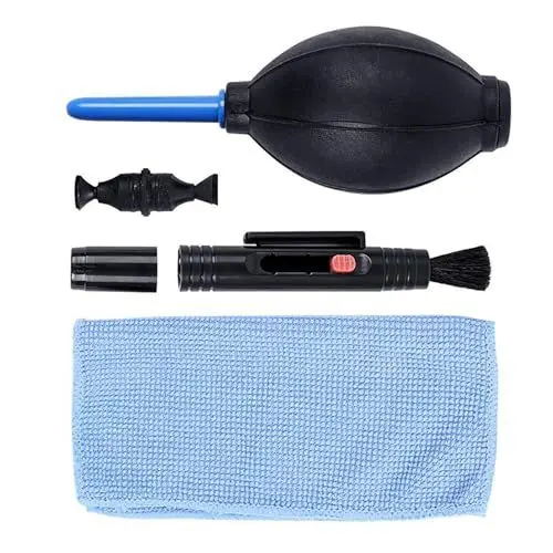 Produktbild: WEIDN Kamera-Reinigungsset, Reinigungsbürste, Luftgebläse, abwischbares Tuch-Set für Camcorder