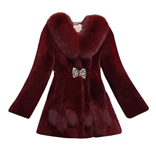 Produktbild: Weihnachten Black of Friday Damenmantel Für Den Übergang Parka Mit Fellkapuze Damen Schwarzer Trenchcoat Damen Winterjacke Damen 52/54 Große Größen Steppmantel Schwarz Lang Meine Bestellung Anzeigen