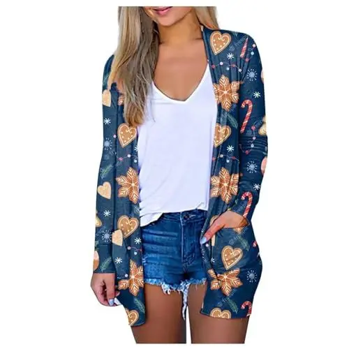 Produktbild: Weihnachten Black of Friday Dünner Pullover Damen Langarmshirt Dunkelgrau Damen Dreiviertel Shirt Damen Longsleeve Damen Weiss Baumwolle Übergröße Damen Kleidung Sale Angebote Damenmode Sale