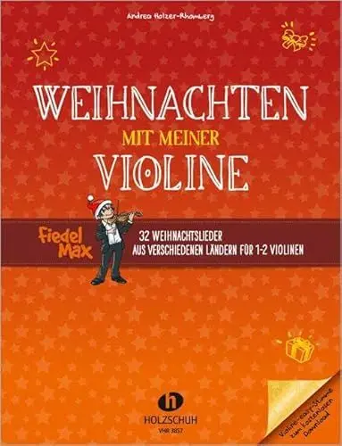 Produktbild: Weihnachten mit meiner Violine: 32 Weihnachtslieder aus verschiedenen Ländern für 1-2 Violinen