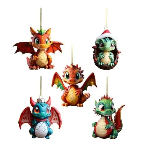 Produktbild: Weihnachtsanhänger Dekoration Schneemann und Weihnachtsmann Holzdeko Anhänger Weihnachten Tannenbaum hängen Ornamente Geschenk