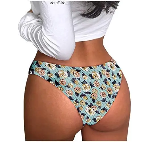 Produktbild: Weihnachts-Dessous Damen ReizwäSche Sexy Dessous Slip 1 Damenstücke Unterwäsche Höschen mit reizvollem Taillendruck Rote Kleider Damen Schlafanzug Damen Kurz Set Sexy (Green, M)