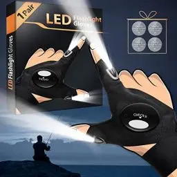 Produktbild: Geschenke für Männer Ausgefallene Vatertagsgeschenke für Papa - Geschenk Vatertag LED Handschuhe Angelzubehör Coole Muttertagsgeschenke DIY Gadgets, Geburtstag Herrentag Männertag Papa Geschenkeideen
