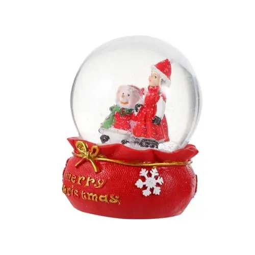 Produktbild: Weihnachtskristallkugel Dekorationen für Zuhause Hausdekorationen für zu Hause für den einzug weihnachtsmotiv zartes Desktop-Schmuck Frostschutzmittel SEWOART