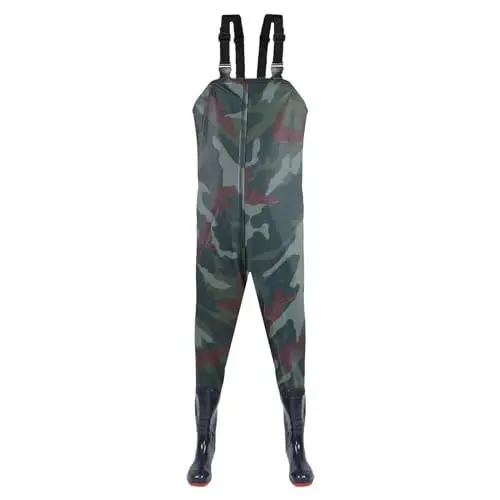 Produktbild: Weihnachtsoverall Wathose, Angelstiefel, Angelhose mit Hosenträgern, atmungsaktive Crosswater-Wathose Jumpsuit Elegant Für Hochzeit (AG, 40)