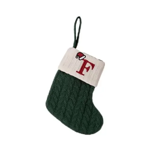 Produktbild: Weihnachtsstrümpfe Weihnachtsschmuck Christmas Stockings Hanging Stock Hängende Strümpfe Weihnachtsdeko Nikolausstiefel zum Befüllen Weihnachtsbaum Socken Anhänger (GN6, One Size)