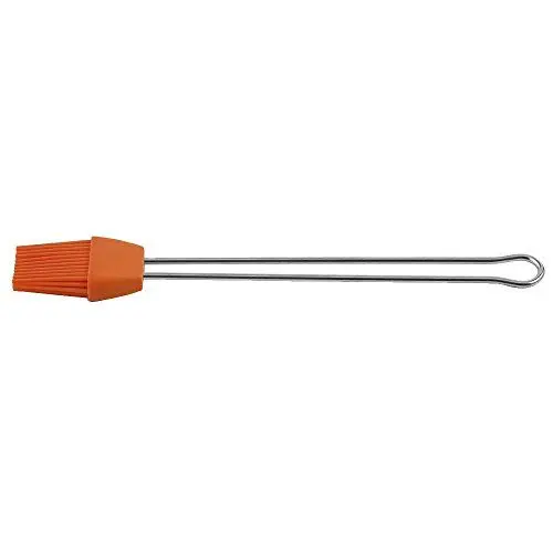 Produktbild: Weis Back-/Grillpinsel mittel, Edelstahl, Orange, 25 x 4 x 1 cm