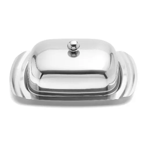 Produktbild: Weis Butterdose, Edelstahl, Silver, 1 - Pack
