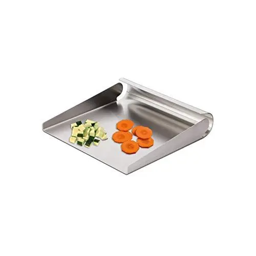 Produktbild: Weis Gemüseschaufel Edelstahl Silber, Maße: 15cm x 15cm x 3cm, 12948