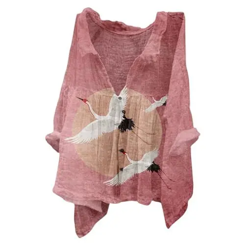 Produktbild: Weite Blusen, Leinenbluse Leinen Shirt Leinenhemd Langarm Tshirt V Ausschnitt Bluse Tunika Große Größen Oberteile Sommeroberteile Sommerblusen Leicht Meine Letzte Bestellungen Anzeigen Konto Von 2025