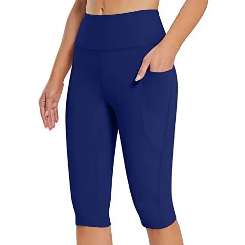 Produktbild: Uwdiohq Heute Deal Sonderangebote Leggings Für Damen Mit Taschen Yogahose Damen Hohe Taille Damen Caprihose Stretch Damen Radlerhose Sport Gymnastikhose Frauen Große Größen Mein Bestellung Sale