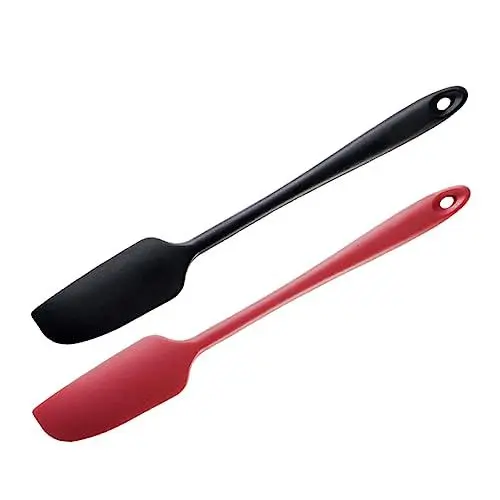 Produktbild: WEKADRIN 2St Silikonspatel Grillzubehör Cool Beständig Widgets Halter Sieb slico küchenhelfee kuchendekoration silikon spatel silikonspachtel Multifunktionsspatel Backwerkzeuge aus Silikon