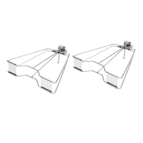 Produktbild: WEKADRIN 2stücke Hähnchen-grillkorb Grillkorb Grillclip Grillwerkzeug Hochtemperaturbeständig Und Robust Für Outdoor-grillen Und