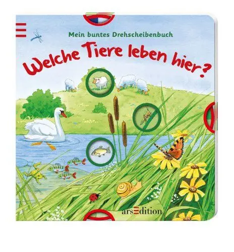 Produktbild: Welche Tiere leben hier?: Mein buntes Drehscheibenbuch