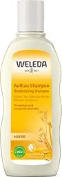 Produktbild: WELEDA Bio Hafer Aufbau-Shampoo, Naturkosmetik Pflegedusche für strapaziertes und trockenes Haar, Haarshampoo glättet die Haare und mindert Haarbruch und Spliss (1 x 190 ml)