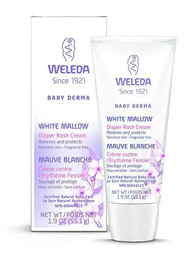 Produktbild: Weleda White Mallow Windelwechselcrea, 50 ml