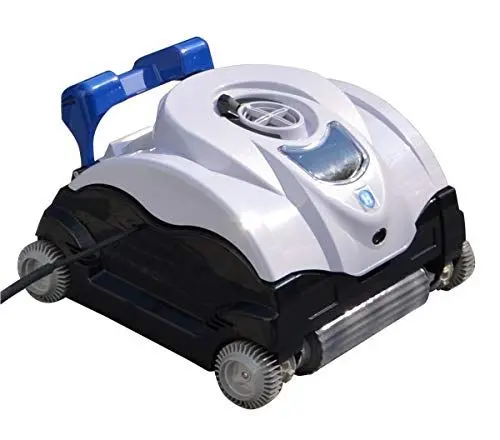 Produktbild: Well Solutions® Vollautomatischer Poolsauger | Pilot Saugroboter für Wand und Boden | Shark Pool Roboter für alle Beckenformen und Oberflächen geeignet
