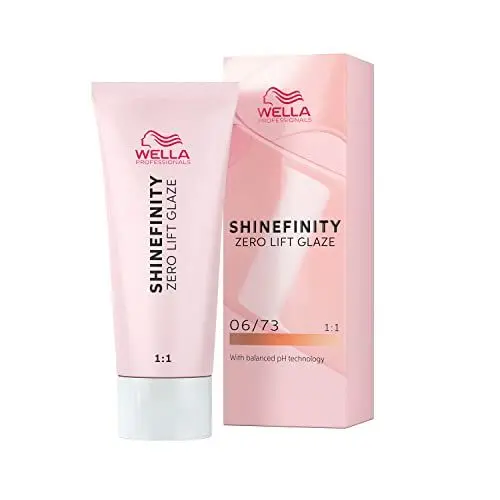 Produktbild: WELLA Shinefinity 06/73 60ml shade Caramel Chocolate