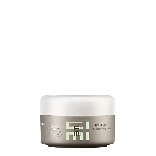 Produktbild: Wella EIMI Grip Cream – Professionelle Stylingcreme mit brasilianischem Carnauba-Wachs – weiche, texturierende Haarcreme für ein definiertes Haarstyling – 1 x 75 ml