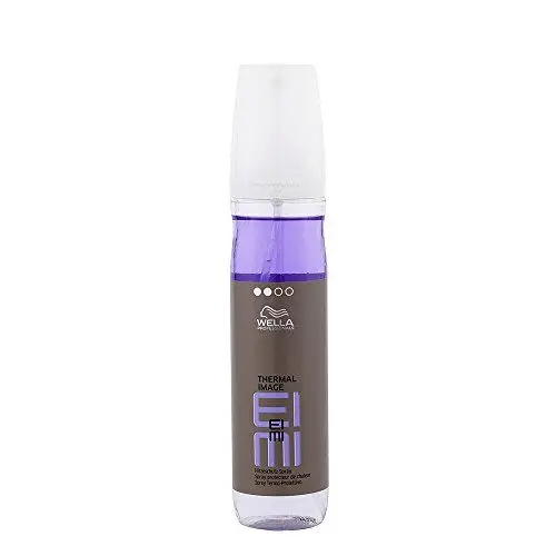 Produktbild: Wella EIMI Thermal Image Hitzeschutzspray – schützendes Haarspray mit Zwei-Phasen-Formel – flexibler Halt für einen natürlichen Look beim Haarstyling – 1 x 150 ml