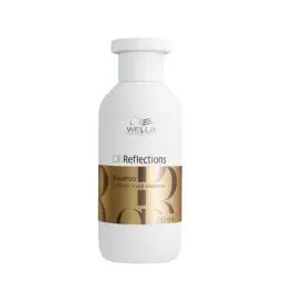 Produktbild: Wella Professionals Oil Reflections Shampoo – Mildes Shampoo für intensiven Glanz und Geschmeidigkeit – mit Kamillenöl und Weißtee-Extrakt – 250 ml