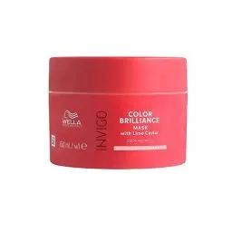 Produktbild: Wella Professionals Invigo Color Brilliance Mask fine – professionelle Haarmaske für feines, gefärbtes Haar – farbschützende Haarkur mit Vitamin E und Antioxidanzien – 150 ml