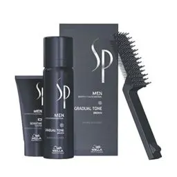 Produktbild: Wella SP Men Gradual Tone Brown 60 ml + Shampoo, 30 ml