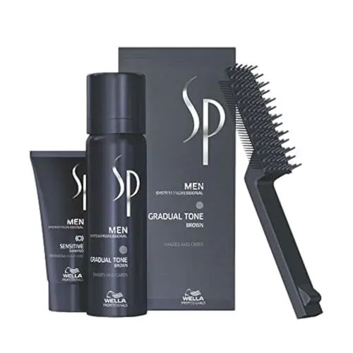 Produktbild: Wella SP Men Gradual Tone Brown 60 ml + Shampoo, 30 ml