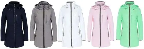 Produktbild: Wellensteyn Westside West-661 Damen Parka Regenjacke, Farbe:Icepink, Größe:S