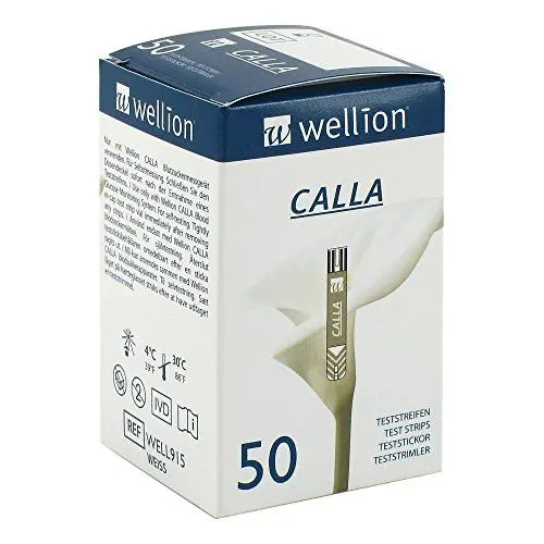 Produktbild: Wellion Calla Blutzuckerteststreifen, 50 St