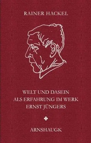 Produktbild: Welt und Dasein als Erfahrung im Werk Ernst Jüngers: Ein Essay