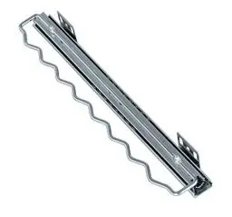 Produktbild: WENKO Ausziehbarer Mehrfach-Kleiderbügel, Halter für 8 Hemden, zur Befestigung im Kleiderschrank, verchromtes Metall, 3,1 x 6 x 35,5-58,5 cm