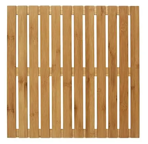 Produktbild: WENKO Baderost Indoor & Outdoor Bambus, 50 x 50 cm