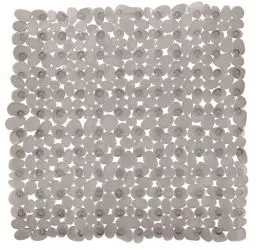 Produktbild: WENKO Duscheinlage Paradise Taupe, Polyvinylchlorid, 54 x 54 cm, Taupe