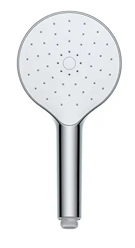 Produktbild: WENKO Duschkopf, Nie Wieder Kalk, Antikalk mit automatischer Reinigungsfunktion, Brausekopf Rund, Chrom 0 x 12 x 12 cm