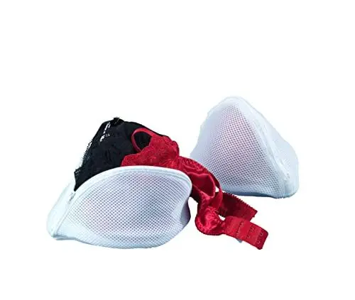 Produktbild: WENKO Feinwäschenetz Weiß 2er Set, BH-Wäschenetz