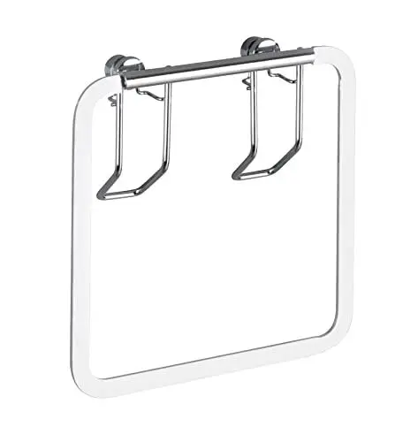 Produktbild: WENKO Handtuchring Premium Edelstahl, Handtuchhalter, Handtuchstange