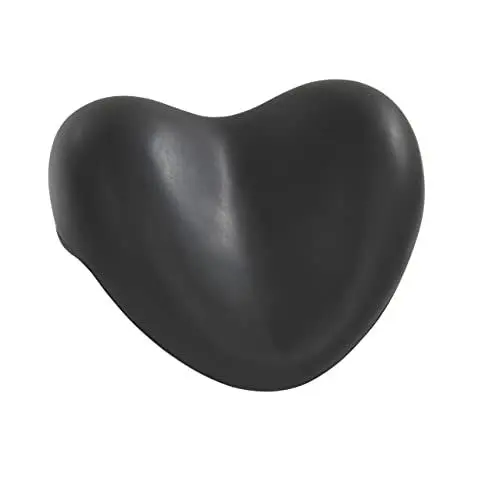 Produktbild: WENKO Kopf- und Nackenkissen Tropic Black, Polyurethan, 25 x 11 x 20.5 cm, Schwarz